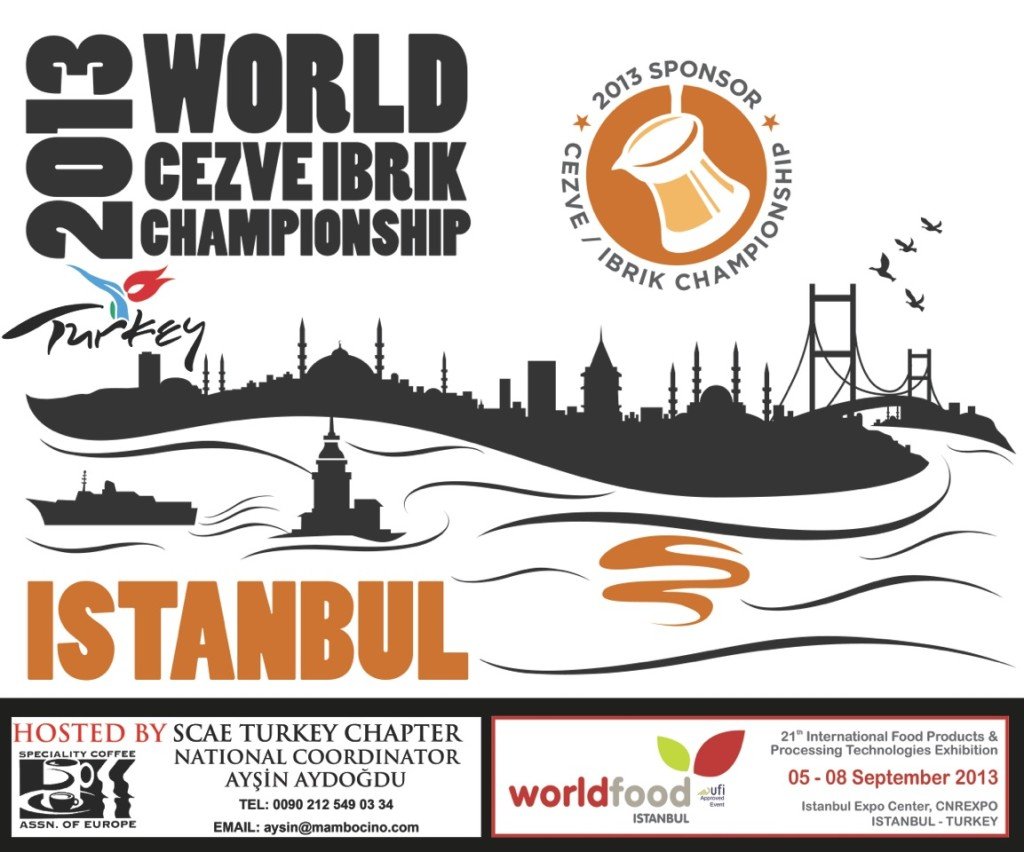 World Cezve Ibrik Championship 2013在土耳其伊斯坦堡舉行